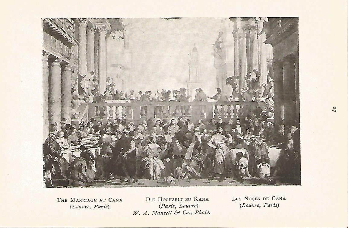 Lamina 475: VERONESE. Las bodas de Canaan