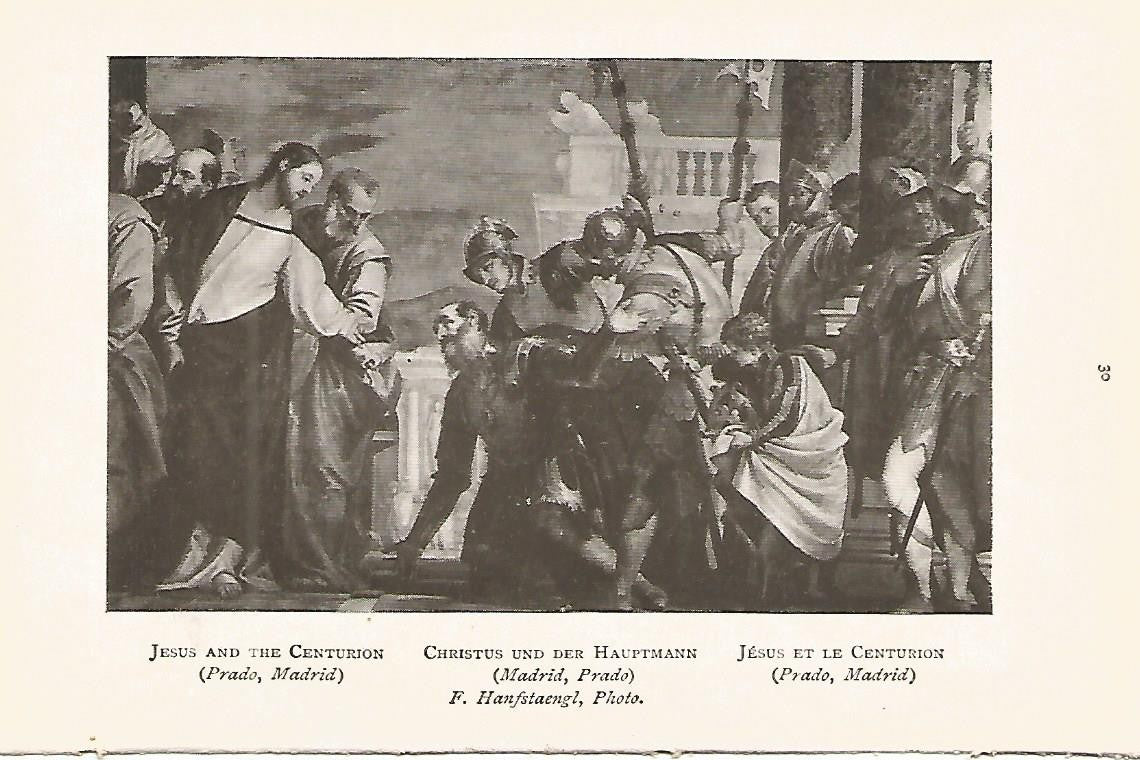 Lamina 476: VERONESE. Jesus y el centurion