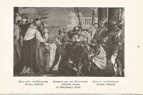 Lamina 476: VERONESE. Jesus y el centurion