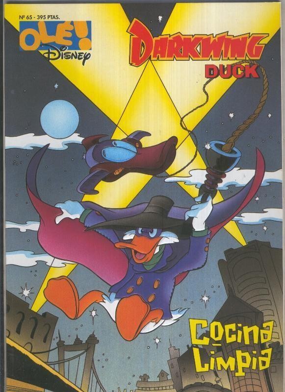 Ole Disney cubierta en relieve numero 065: Darkwing Duck (numerado 2 en interior cubierta)