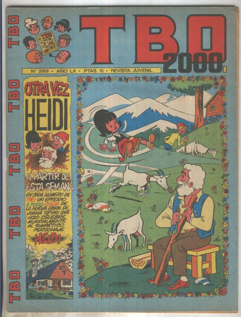 TBO 2000 numero 2169: Otra vez Heidi por cubero