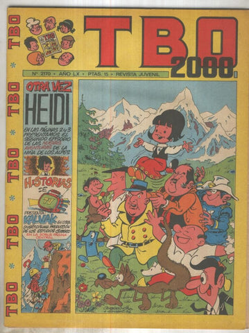 TBO 2000 numero 2170: Otra vez Heidi por cubero