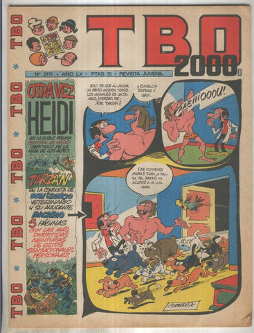 TBO 2000 numero 2171: Otra vez Heidi por cubero