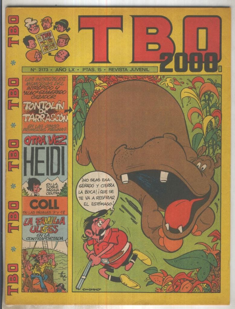 TBO 2000 numero 2173: Otra vez Heidi por cubero