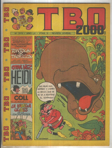 TBO 2000 numero 2173: Otra vez Heidi por cubero