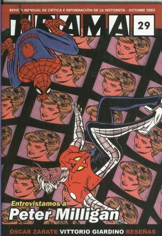 Trama revista mensual de comic numero 29