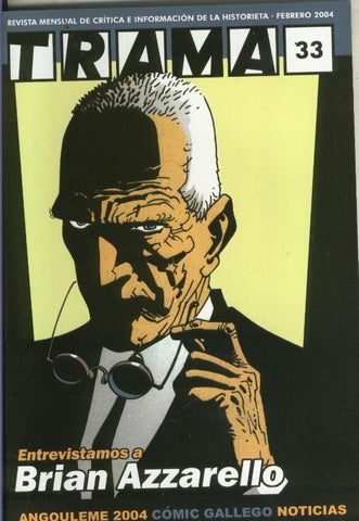 Trama revista mensual de comic numero 33