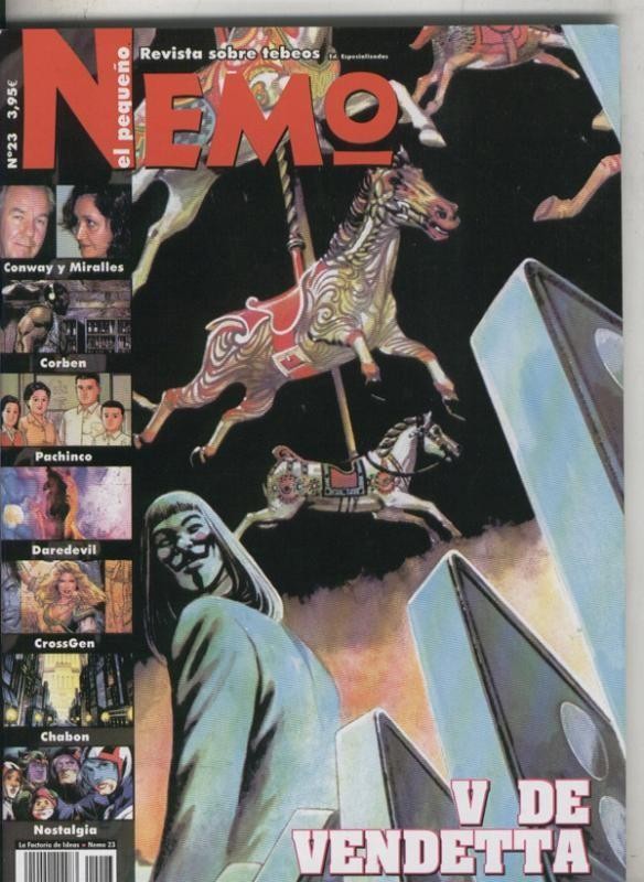 El Pequeño Nemo revista informacion comic numero 23