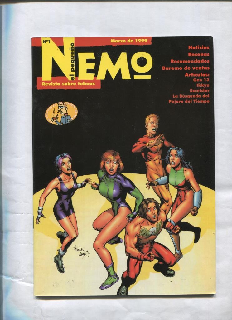 El Pequeño Nemo revista informacion comic numero 01