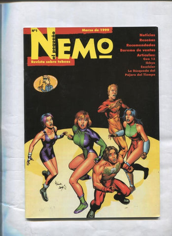 El Pequeño Nemo revista informacion comic numero 01