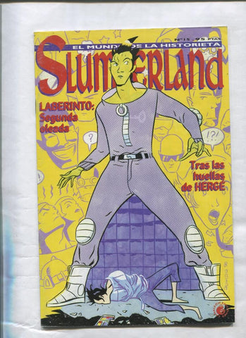 Slumberland revista estudio comics numero 15: Linea Laberinto, Herge