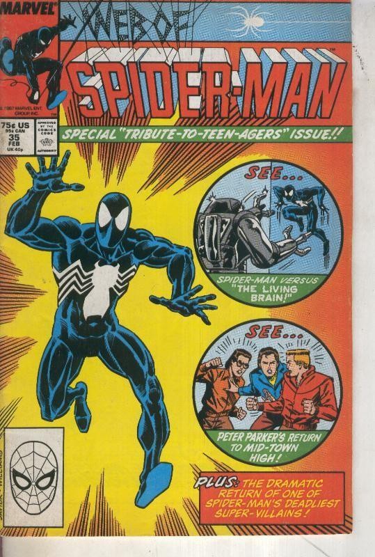Wef of Spider-Man volumen 1 numero 035 (1988)