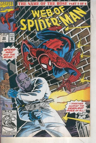 Wef of Spider-Man volumen 1 numero 088 (1992)