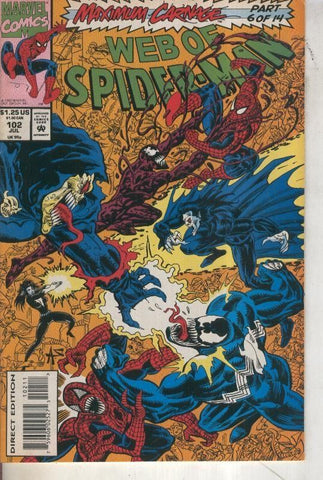 Wef of Spider-Man volumen 1 numero 102 (1993)