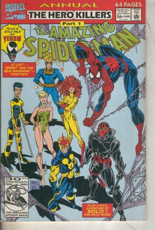 The Amazing Spider-Man anual volumen 1 numero 026 (1992)