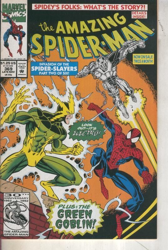 The Amazing Spider-Man volumen 1 numero 369 (1992)