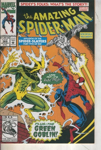 The Amazing Spider-Man volumen 1 numero 369 (1992)