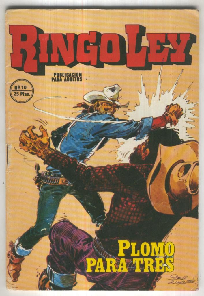 Ringo Ley numero 10: Plomo para tres