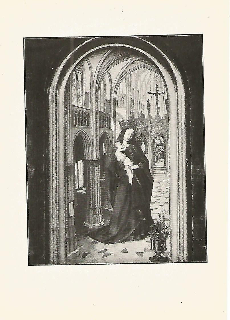 Lamina 512: MEMLING. La Virgen Maria