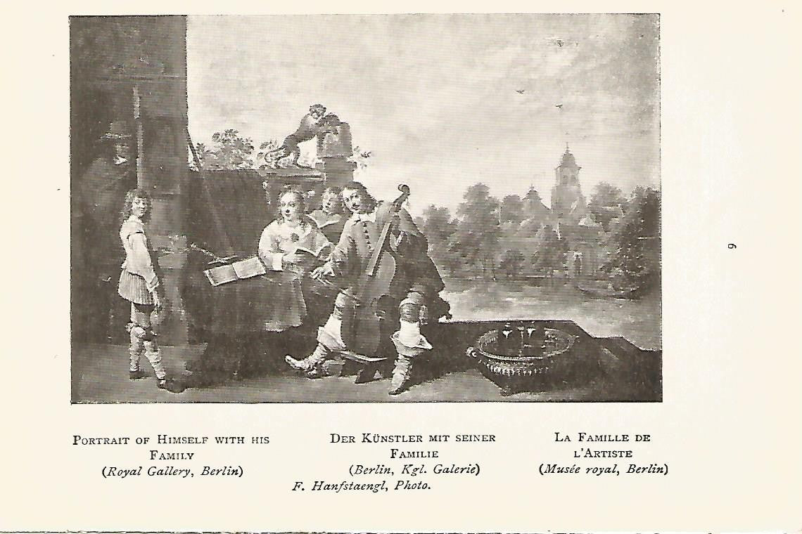 Lamina 525: TENIERS el Joven. Autorretrato con su familia