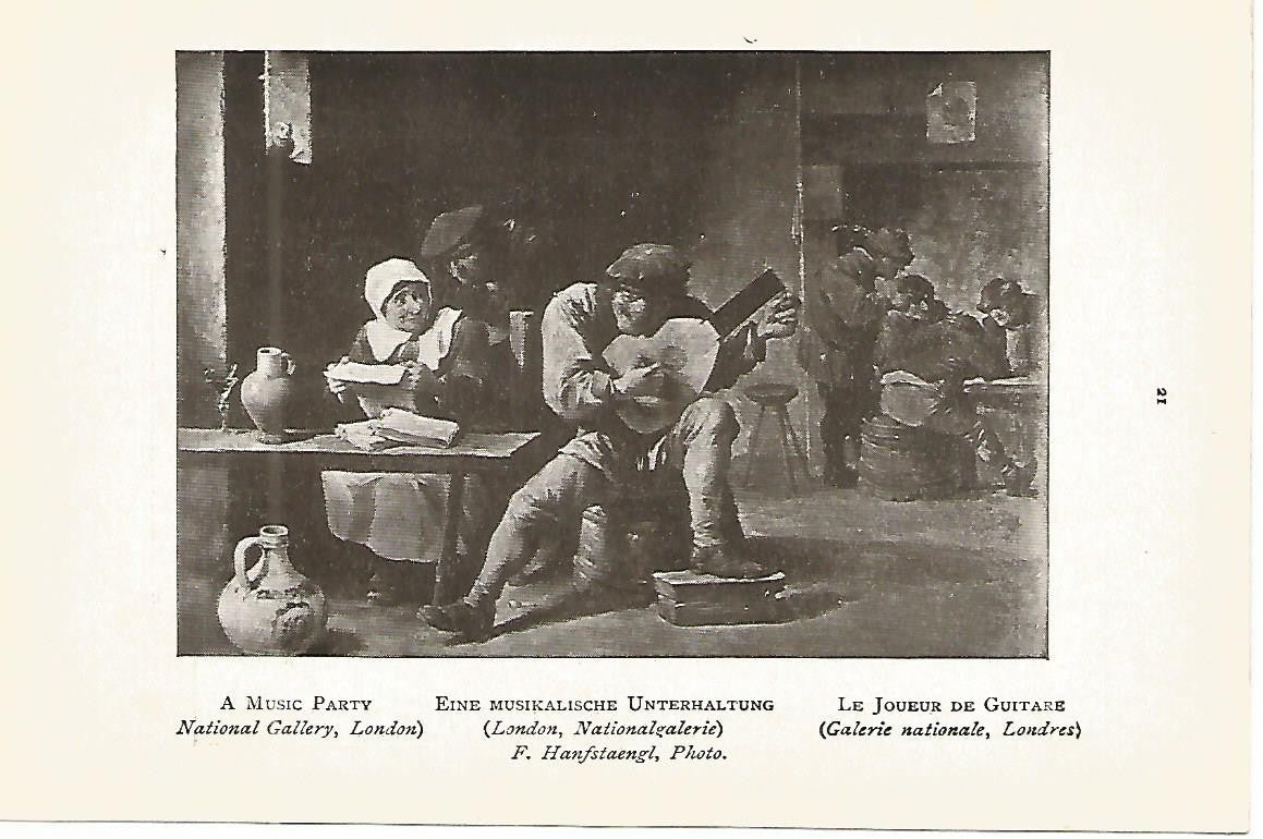 Lamina 533: TENIERS el Joven. El guitarrista