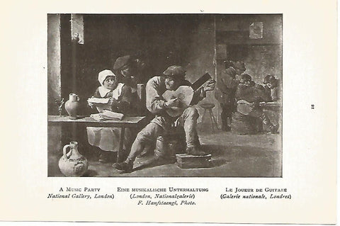 Lamina 533: TENIERS el Joven. El guitarrista