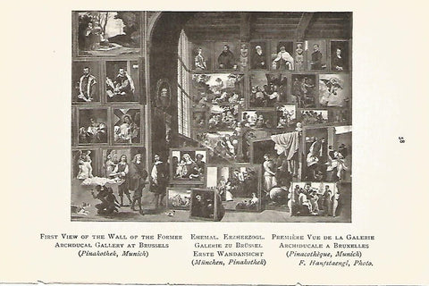 Lamina 550: TENIERS el Joven. Galeria archiducal de Bruselas