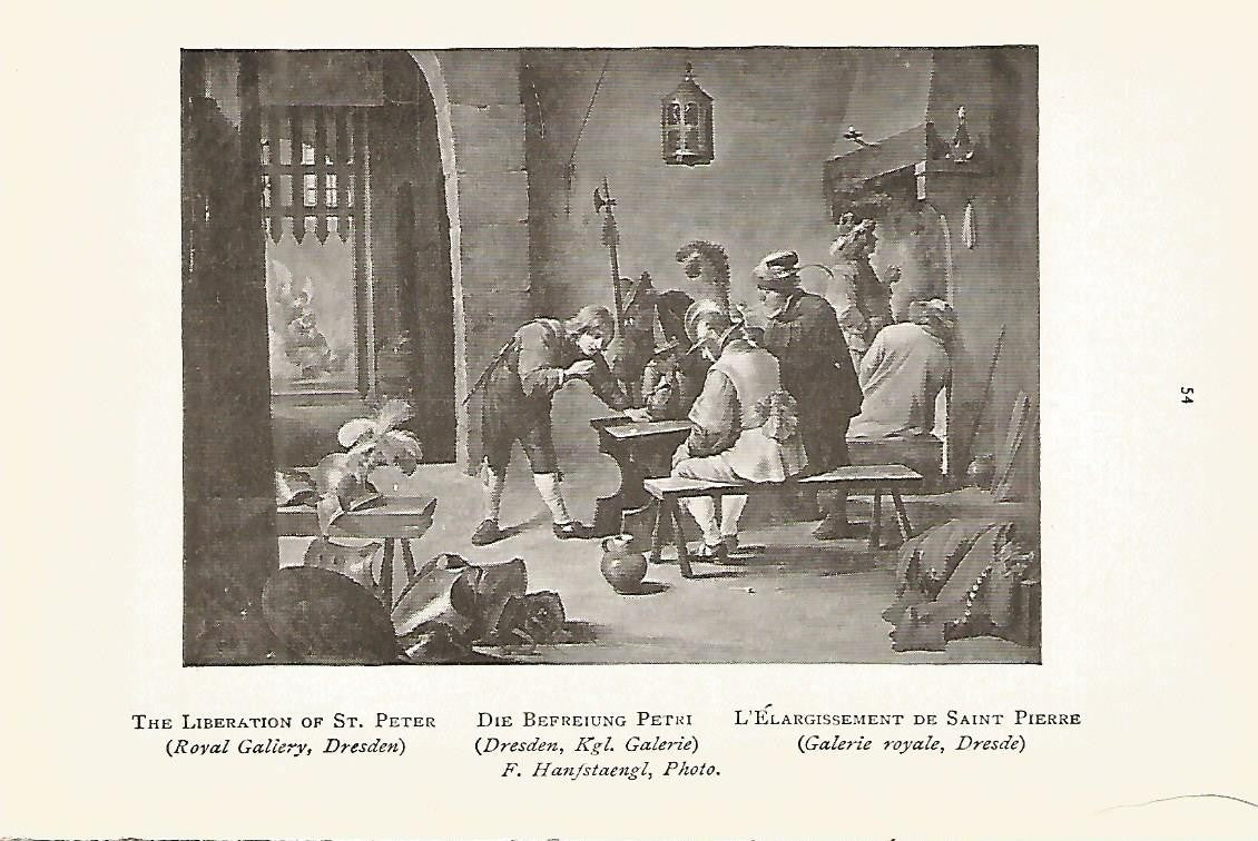 Lamina 552: TENIERS el Joven. La liberacion de San Pedro
