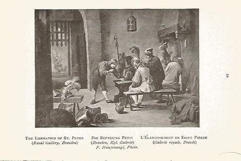 Lamina 552: TENIERS el Joven. La liberacion de San Pedro