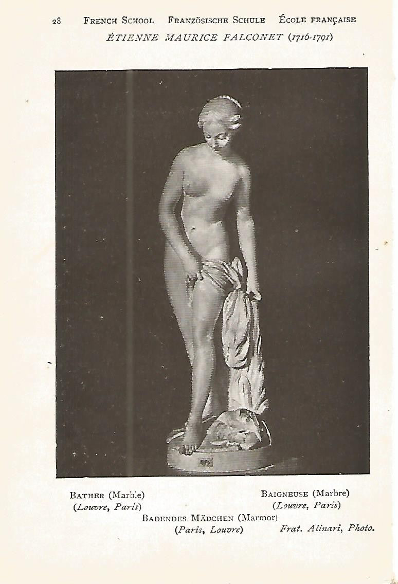 Lamina 582: ETIENNE M FALCONET. La bañista