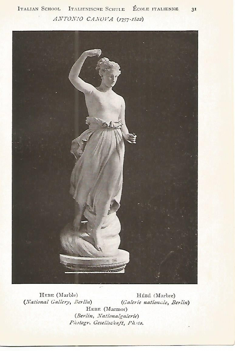 Lamina 584: ANTONIO CANOVA. Hebe