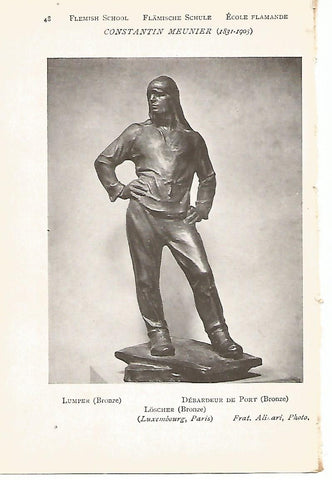 Lamina 592: MEUNIER. Empleado de puerto