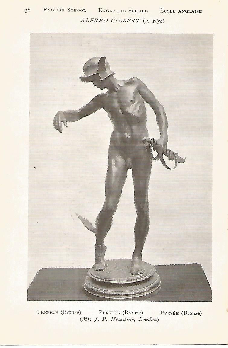 Lamina 596: ALFRED GILBERT. Perseo