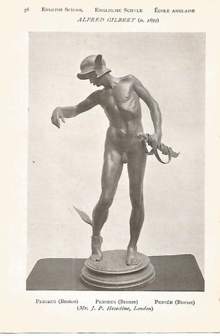Lamina 596: ALFRED GILBERT. Perseo