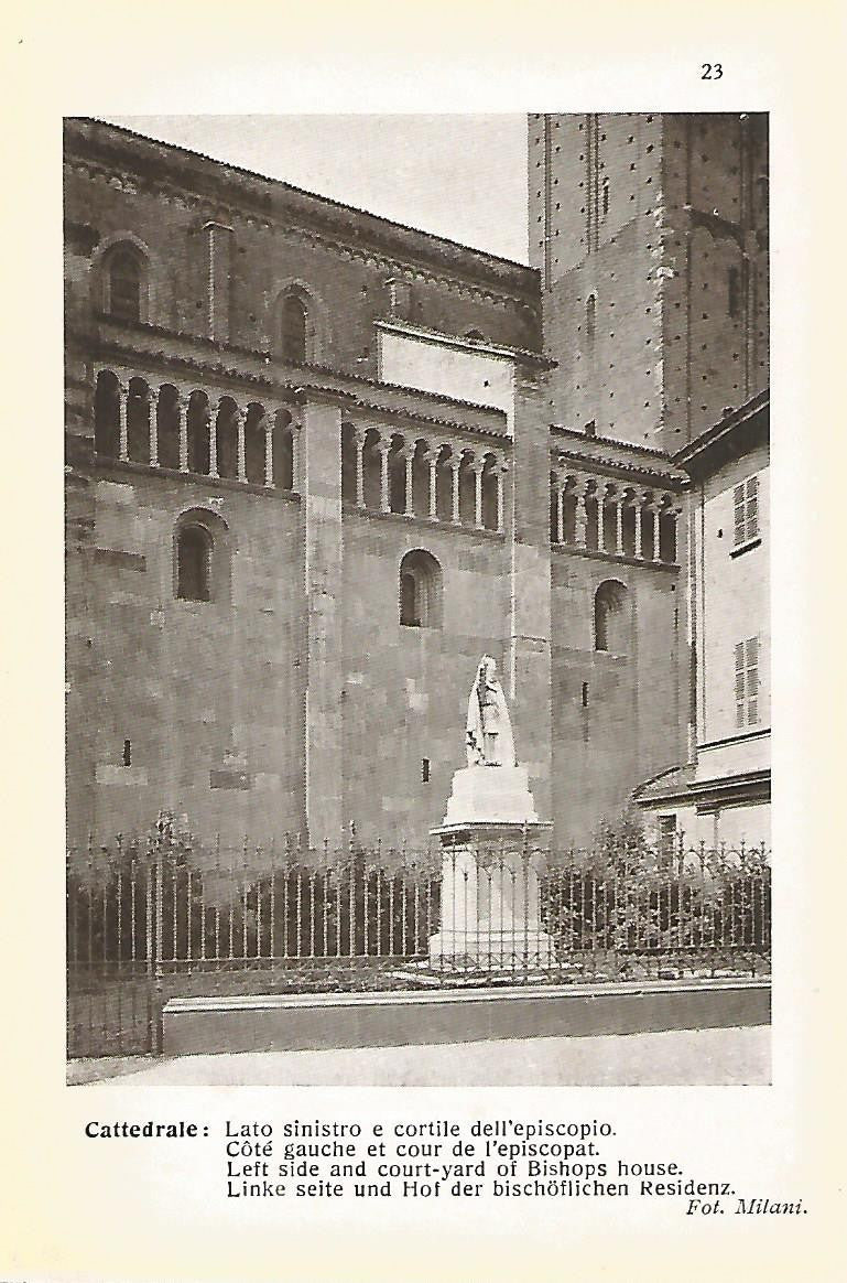Lamina 613: CATEDRAL DE PIACENZA. Lado izquierdo y coro del episcopado