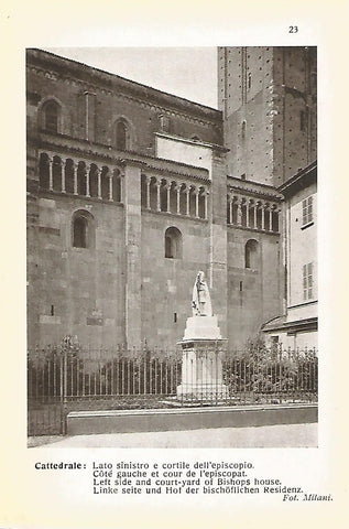 Lamina 613: CATEDRAL DE PIACENZA. Lado izquierdo y coro del episcopado