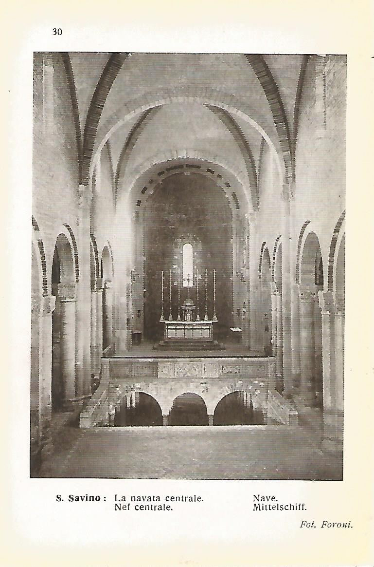 Lamina 616: IGLESIA DE SAN SAVINO DE PIACENZA. Nave central