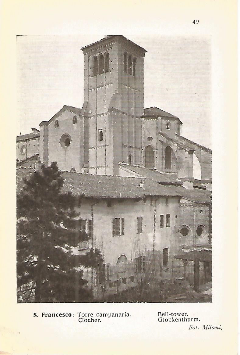 Lamina 626: IGLESIA DE SAN FRANCESCO DE PIACENZA. Campanario