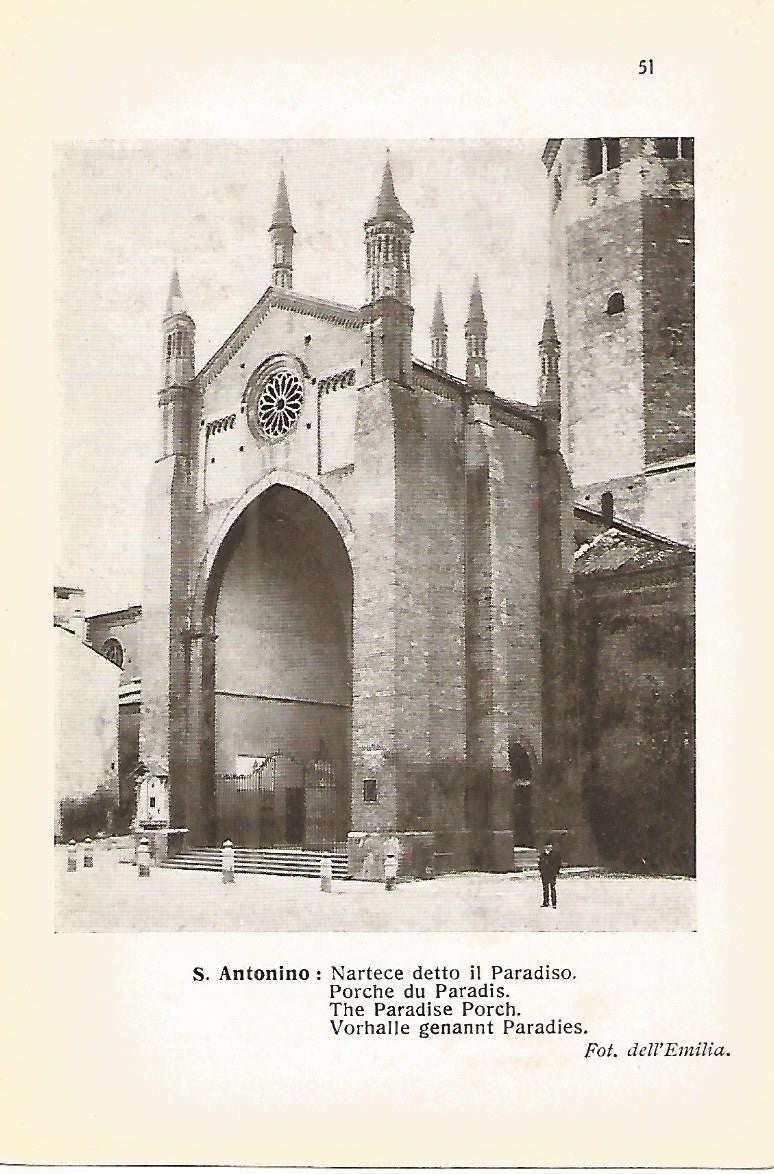 Lamina 627: IGLESIA DE SAN ANTONINO DE PIACENZA. Portal del Paraiso