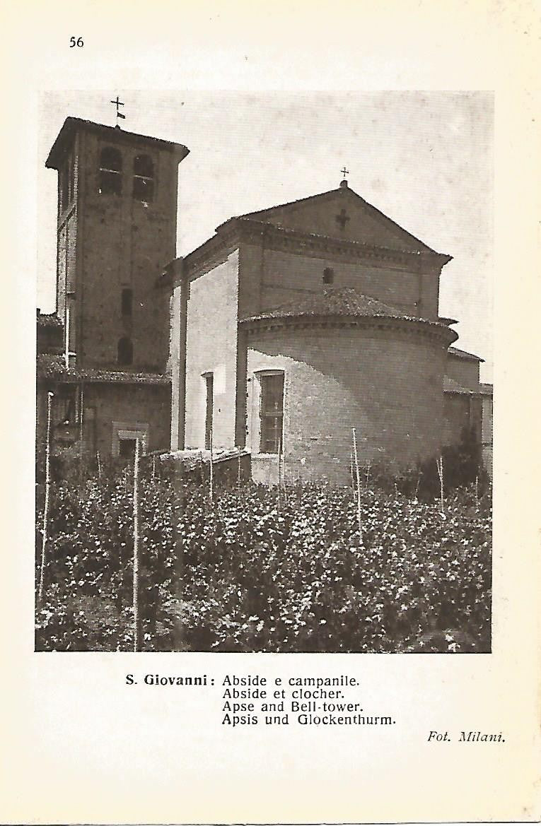 Lamina 629: IGLESIA DE SAN GIOVANNI DE PIACENZA. Abside y campanario