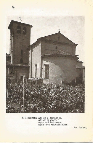 Lamina 629: IGLESIA DE SAN GIOVANNI DE PIACENZA. Abside y campanario