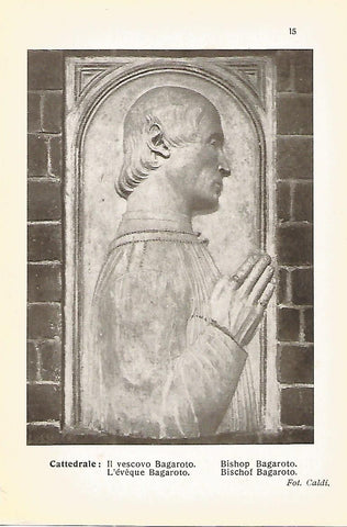 Lamina 634: CATEDRAL DE PIACENZA. El Obispo Bagaroto