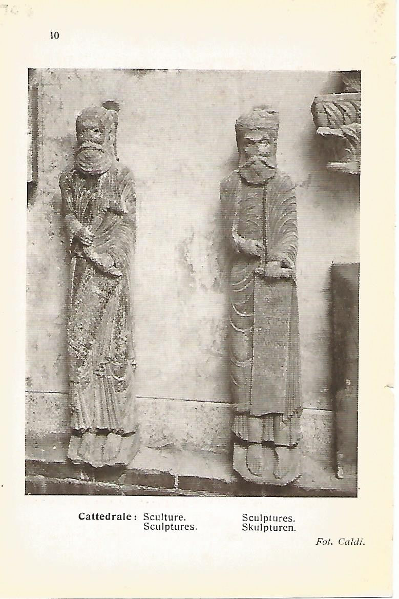 Lamina 637: CATEDRAL DE PIACENZA. Esculturas