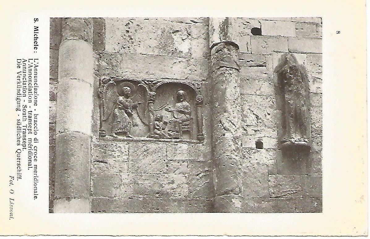 Lamina 647:  PAVIA. Iglesia de San Miguel. La Anunciacion
