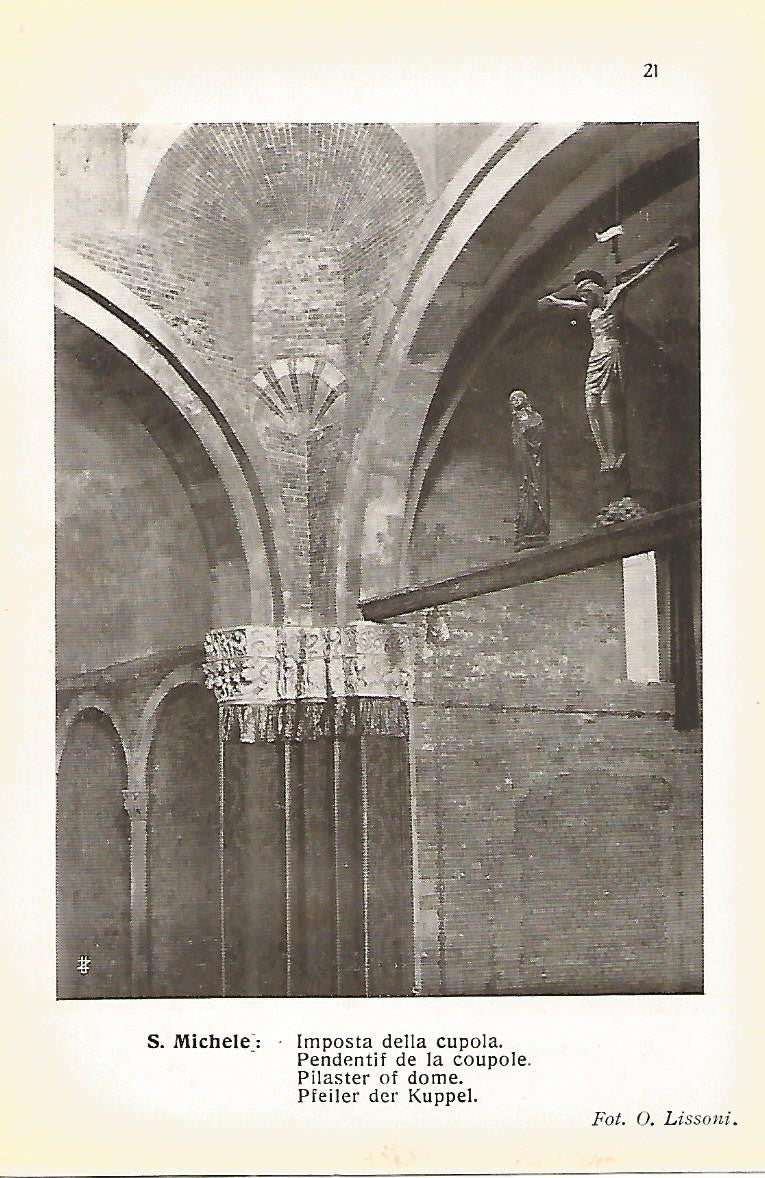 Lamina 654: PAVIA. Iglesia de San Miguel. Pilastra de la cupula