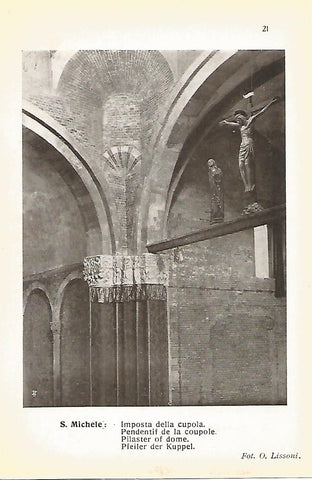 Lamina 654: PAVIA. Iglesia de San Miguel. Pilastra de la cupula