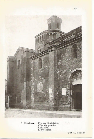 Lamina 666: PAVIA. Iglesia de San Teodoro. Lateral izquierdo