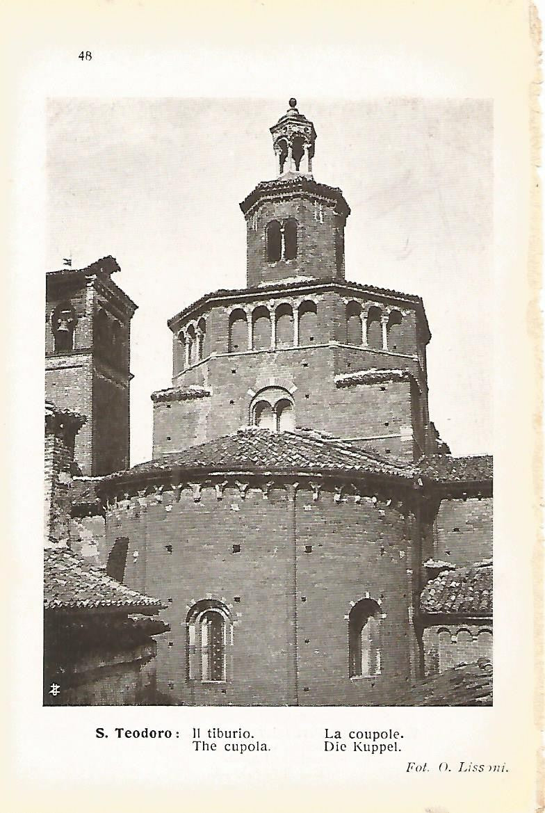 Lamina 667: PAVIA. Iglesia de San Teodoro. La cupula
