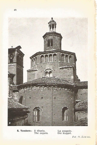 Lamina 667: PAVIA. Iglesia de San Teodoro. La cupula