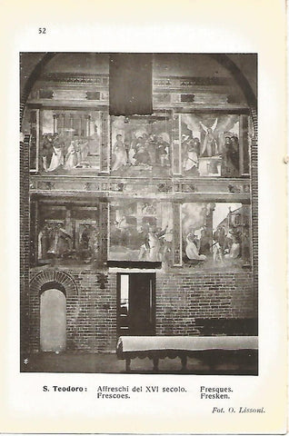 Lamina 669: PAVIA. Iglesia de San Teodoro. Frescos del siglo XVI